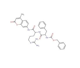 Cathepsin L substrate (CAS 65147-22-0) - chemical structure image