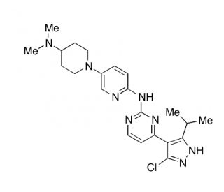 CDK 4/6 Inhibitor (CAS 1256963-02-6) - chemical structure image