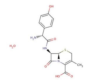 Cefadroxil monohydrate (CAS 66592-87-8) - chemical structure image