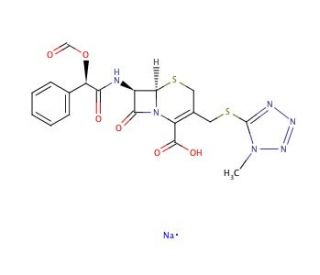Cefamandole nafate (CAS 42540-40-9) - chemical structure image