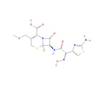 Cefdaloxime (CAS 80195-36-4) - chemical structure image