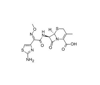 Cefetamet acid (CAS 65052-63-3) - chemical structure image