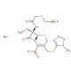 Cefmetazole sodium salt 的分子结构, CAS编号: 56796-39-5 Cefmetazole sodium salt (CAS 56796-39-5) - chemical structure image