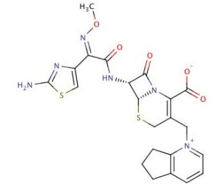 Cefpirome (CAS 84957-29-9) - chemical structure image