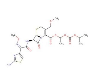 Cefpodoxime Proxetil (CAS 87239-81-4) - chemical structure image