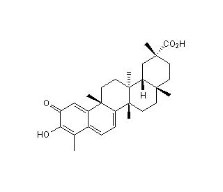 Celastrol, Celastrus scandens (CAS 34157-83-0) - chemical structure image