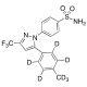 Celecoxib-d7 (CAS 544686-21-7) - chemical structure image