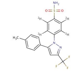 Celocoxib-d4 - chemical structure image