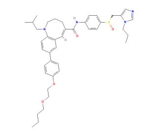 Cenicriviroc (CAS 497223-25-3) - chemical structure image