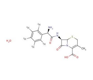 Cephalexin-d5 (CAS 23325-78-2 (unlabeled)) - chemical structure image