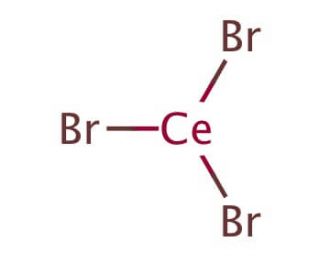 Cerium(III) bromide (CAS 14457-87-5) - chemical structure image