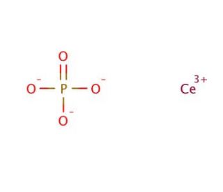Cerium(III) phosphate, 99% min (CAS 13454-71-2) - chemical structure image