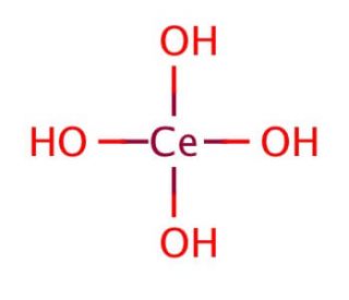 Cerium(IV) hydroxide (CAS 12014-56-1) - chemical structure image
