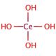 Cerium(IV) hydroxide (CAS 12014-56-1) - chemical structure image
