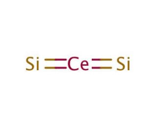 Cerium silicide (CAS 12014-85-6) - chemical structure image