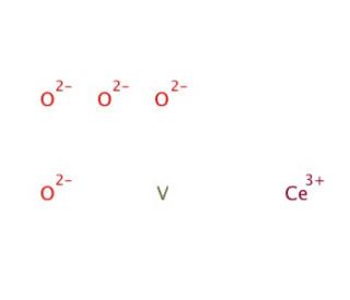 Cerium vanadium oxide (CAS 13597-19-8) - chemical structure image
