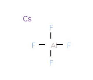 Cesium fluoroaluminate (CAS 138577-01-2) - chemical structure image