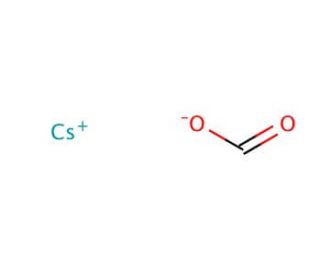 Cesium formate (CAS 3495-36-1) - chemical structure image