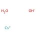 Cesium hydroxide monohydrate (CAS 35103-79-8) - chemical structure image