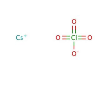 Cesium perchlorate (CAS 13454-84-7) - chemical structure image