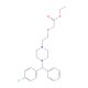 Cetirizine Ethyl Ester (CAS 246870-46-2) - chemical structure image