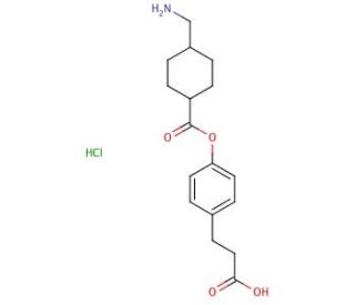 Cetraxate, Hydrochloride (CAS 27724-96-5) - chemical structure image