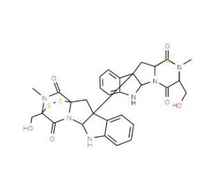 Chaetocin (CAS 28097-03-2) - chemical structure image
