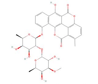Chartreusin (CAS 6377-18-0) - chemical structure image