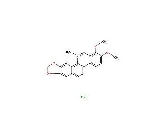 Chelerythrine chloride (CAS 3895-92-9) - chemical structure image