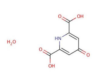Chelidamic acid hydrate (CAS 138-60-3) - chemical structure image
