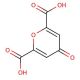 Chelidonic acid (CAS 99-32-1) - chemical structure image