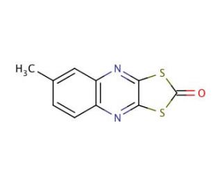 Chinomethionate (CAS 2439-01-2) - chemical structure image