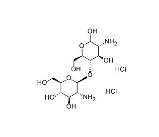 Chitobiose 2HCl (CAS 577-76-4) - chemical structure image