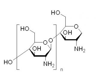 Chitosan (CAS 9012-76-4) - chemical structure image