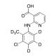 Chlonixin-d6 (CAS 17737-65-4) - chemical structure image