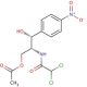 Chloramphenicol acetate - chemical structure image