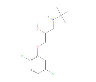 Chloranolol (CAS 39563-28-5) - chemical structure image