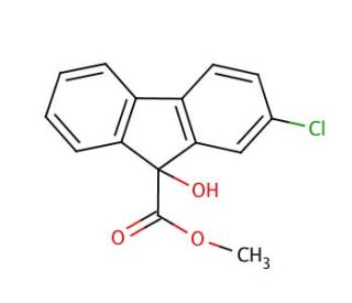Chlorflurenol-methyl (CAS 2536-31-4) - chemical structure image