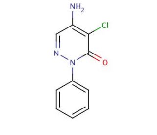 Chloridazon (CAS 1698-60-8) - chemical structure image