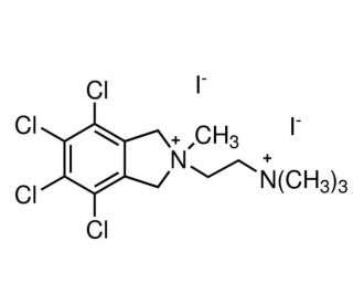 Chlorisondamine diiodide (CAS 96750-66-2) - chemical structure image