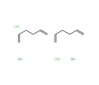 Chloro(1,5-hexadiene)rhodium(I),dimer (CAS 32965-49-4) - chemical structure image