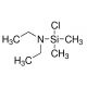Chloro(diethylamino)dimethylsilane (CAS 6026-02-4) - chemical structure image
