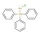 Chloro(triphenylphosphine)gold(I) (CAS 14243-64-2) - chemical structure image