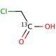 Chloroacetic acid-13C2 (CAS 1839-15-2) - chemical structure image