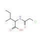 Chloroacetyl-L-Ile-OH (CAS 67253-30-9) - chemical structure image