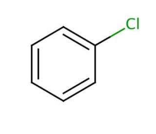 Chlorobenzene (CAS 108-90-7) - chemical structure image