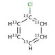 Chlorobenzene-13C6 (CAS 287389-52-0) - chemical structure image