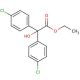 Chlorobenzilate (CAS 510-15-6) - chemical structure image