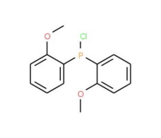 Chlorobis(2-methoxyphenyl)phosphine (CAS 263369-88-6) - chemical structure image