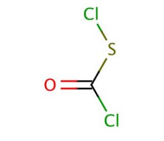 Chlorocarbonylsulfenyl chloride (CAS 2757-23-5) - chemical structure image